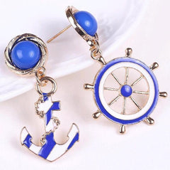 Personality Style Anchor Earring