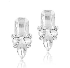 Classic Shiny Crystal Stud Earring