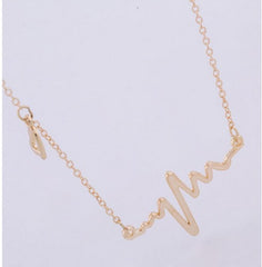 Heart Necklace Clavicle Choker Pendant