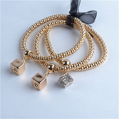 Multilayer Charm Bracelet