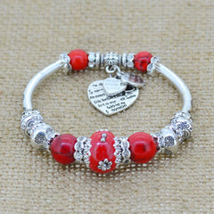 Love Heart Charm Bracelet