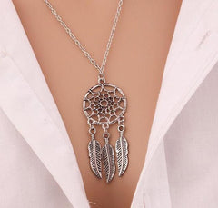 Bohemia Dream Catcher Pendant Chain Necklace