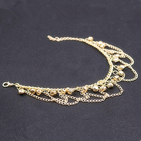 Lovely Chain Tassel Anklet