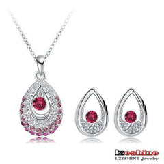 Austrian Crystal Pendant/Earrings Set