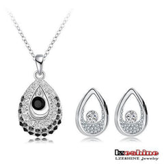 Austrian Crystal Pendant/Earrings Set