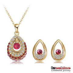 Austrian Crystal Pendant/Earrings Set