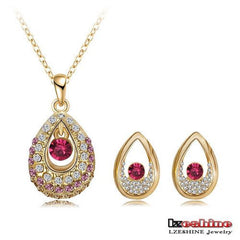 Austrian Crystal Pendant/Earrings Set