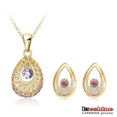 Austrian Crystal Pendant/Earrings Set