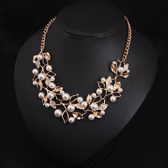 Leaves Statement Necklace