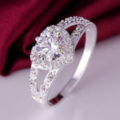 Stone Crystal CZ Ring