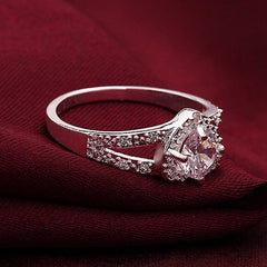 Stone Crystal CZ Ring