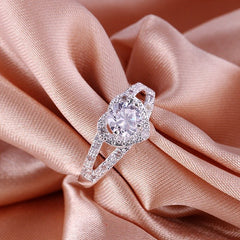 Stone Crystal CZ Ring