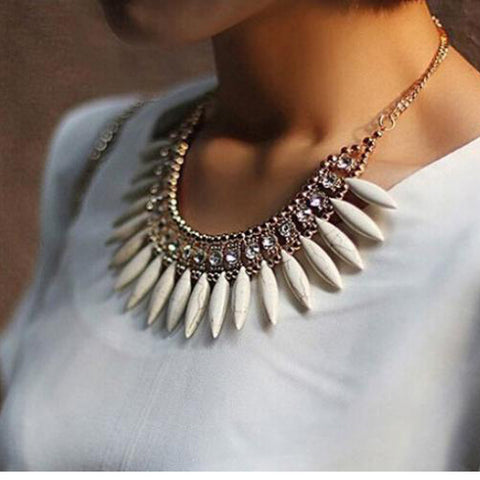 Chunky Statement Bib Necklace