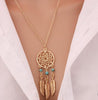 Bohemia Dream Catcher Pendant Chain Necklace