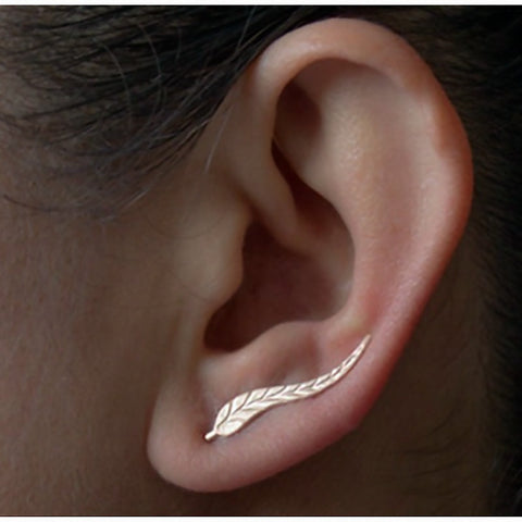 Leaf Stud Earring for Women