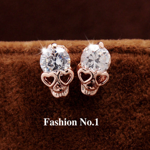 Skull Stud Earring