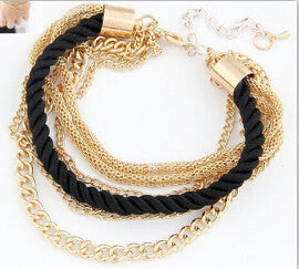 Fashionable Rope Chain Decoration Bracelet